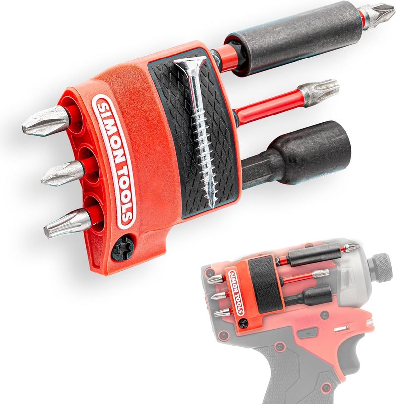 Simon tools Magnetic Bit Holder for Milwaukee M12 Impact Driver & Drill - Milwaukee Bit Holder for M12 - Image 1